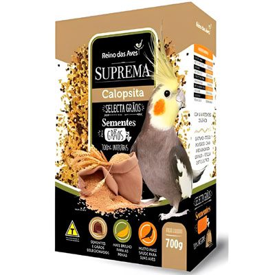 Comida para aves Reino das Aves Suprema Selecta Grãos 700g